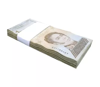 Venezuela Bolivar 1 Million Soberano Circulated 10 Banknote Bundle USA Seller • $9.95