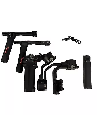 DJI RSC 2 3-Axis Gimbal Camera Stabilizer - Black With Smallrig Grips • $239.95