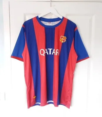 £19.99 • Buy Vintage Barcelona FC World Sport 'Messi 10' Jersey Size Large