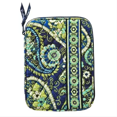 Vera Bradley Rhythm & Blues Kindle Tablet Case IPad Holder Blue Green 6.5  X 8.5 • $14.99