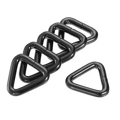 Metal Triangle Ring Buckle 0.79 (20mm) Inner Width Dark Gray 10pcs • $8.51