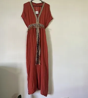 Free People Long Bohemian Summer Women's Maxi Dress/ Size XS • $69