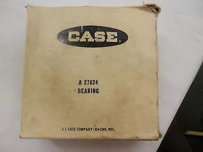 Vintage NOS CASE Bearing A 27024 Tractor Parts J I Case RAcine Wis. New In Box  • $39.99