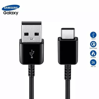 Genuine Samsung Cable S21 S9 S10 S20 Note10 Type C Fast Charger USB Data Galaxy • £3.79