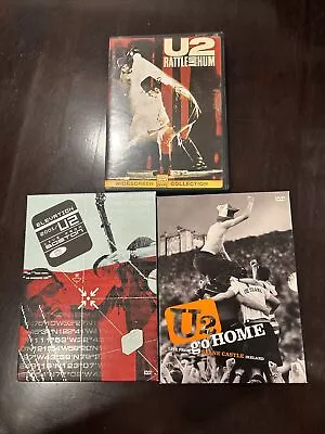 3 U2 DVDs Live Concerts 2001 GO HOME Slane Castle And Boston Live; Rattle & Hum • $11.99