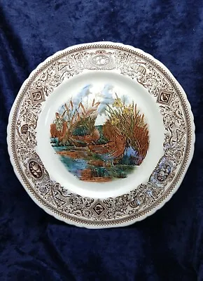 Vintage Mason's Patent Ironstone Game Birds  The Snipe  - Dinner Plate • $27.99