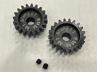 20T 21T M1.5 Mod 1.5  Pinion Gear 8mm Shaft  For 1/5 Traxxas X-Maxx • $17.99