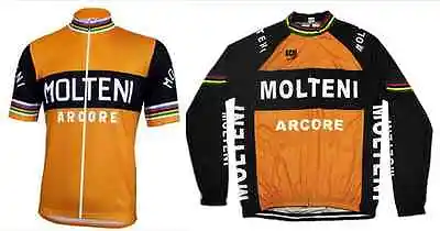 Cycling Molteni Retro Bike Jersey Racing Riding Tri MTB Vintage Team Pro Jersey • $45