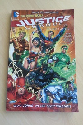 $15 • Buy NEW 52 JUSTICE LEAGUE VOL. 1 ORIGIN Geoff Johns, Lee, Williams TPB 2012 DC
