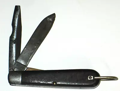 Vintage M Klein & Sons 2 Blade Electricians Pocket Knife Made In Chicago USA • $11