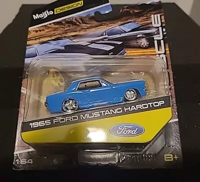 ✅️ Maisto✅️ Design Muscle 1965 Ford Mustang Hardtop 1:64 Scale Diecast  • $7.25