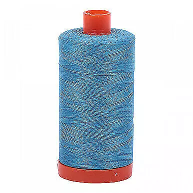 Aurifil Mako Cotton Thread Medium Teal 1125 50Wt 1422 Yd • $17.99