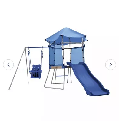 Chad Valley Climbing Frame With Toddler Swing And Kids Slide RRP £200 Only £140 • £140