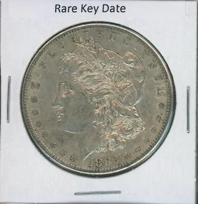 1883 S Morgan Silver Dollar $1 US Mint Key Date Coin #10 High Grade AU 1883-S • $244.95