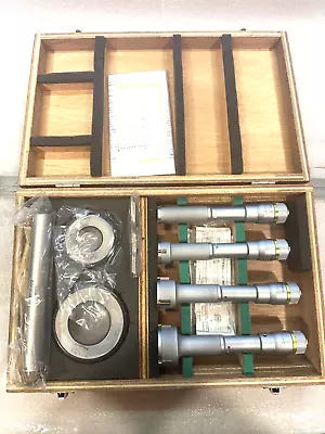 Mitutoyo 368-918 3-Point Internal Micrometer Kit 0.8 To 2  20.32 To 50.8 Mm • $2799.99