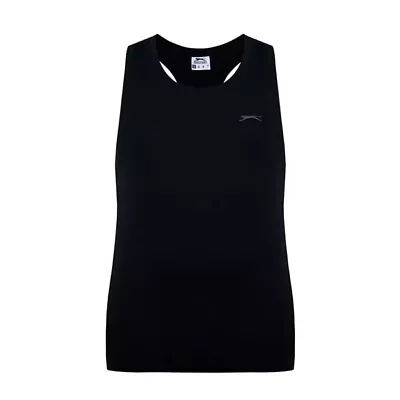 Mens Slazenger Lightweight Sleeveless Racer Back T Shirt Vest Sizes S-4XL • £9.76