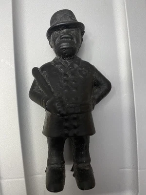 $49.49 • Buy Antique Cast Iron  POLICEMAN BANK Mulligan Police Officer Cop  Nightstick 5 1/2