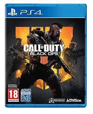 Call Of Duty: Black Ops 4 (PS4) PlayStation 4 Standard Edit (Sony Playstation 4) • $40.06
