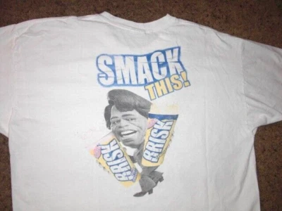 $17.16 • Buy Vintage 90s LIPTON Brisk Ice-T JAMES BROWN White Shirt Men's XL