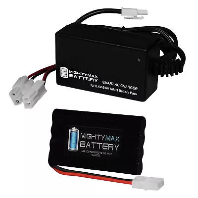 Mighty Max 9.6V 2000mAh NiMH Battery For Matco Determinator #239180 + Smart Char • $32.99