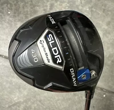 TaylorMade SLDR 430 Driver Tour Preferred Golf Club 10 Degree Stiff Shaft RH • $99.99