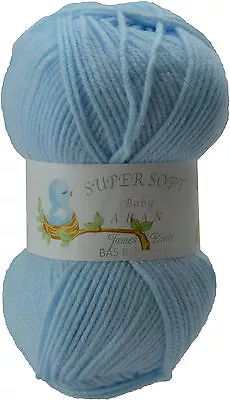 James Brett Baby Aran Yarn - Knitting Wool - All Colours - 100g - Free P&P ❤️🌟❤ • £3.53