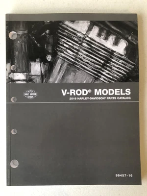 $44.95 • Buy 2016 Harley Davidson V-ROD MODELS Parts Catalog Manual 99457-16 (M1)