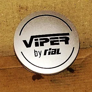 Rial Viper Wheels Silver Custom Wheel Center Caps (1) • $35