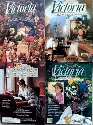 Lot 20 Early Victoria Magazines 1988-1992 *10 Issues 1990* Ultra Glam & Romantic • $55