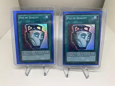 Pot Of Duality Super Rare Limited Edition CT08-EN008 Yugioh NM X2 • $9.95