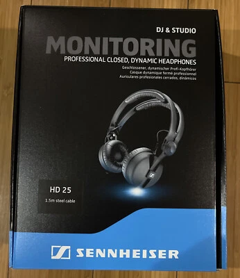 $110 • Buy Sennheiser HD25 HD 25 Professional Closed Dynamic Headphones