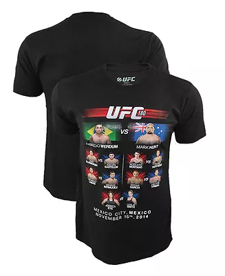 UFC 180 Event Shirt MARK HUNT VS WERDUM Small Medium Large XL UFC 200 • $11.99