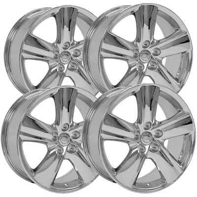 (Set Of 4) OE Wheels LX19 18x8 5x4.5  +35mm Chrome Wheels Rims 18  Inch • $887.96