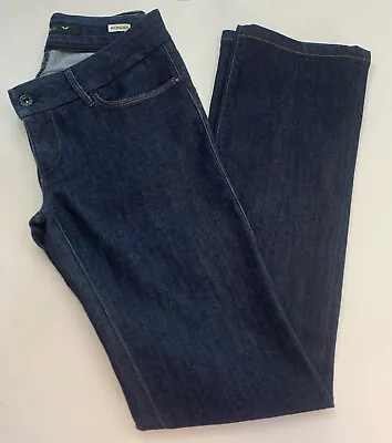 SALSA WONDER JEANS 29 W 31 L INDIGO BLUE Stretchy Rinse Wash Low Rise Straight • £23.98