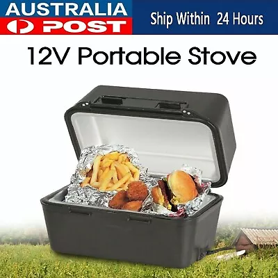 NEW Portable Stove Oven Outdoor Food Warmer For Car Truck Caravan Camping Lunch • $71.99