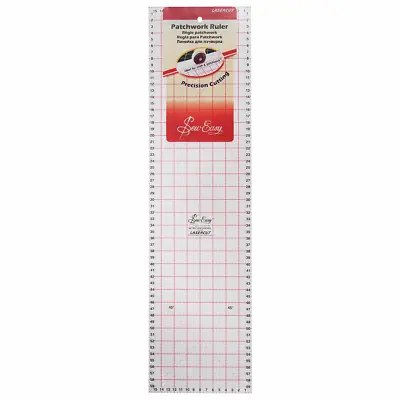 Sew Easy Patchwork And Quilting Ruler - Size 60cm X 16cm | NL4187 • £20.32