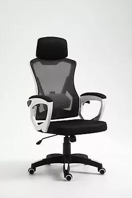 Office Recliner Chair Seat Racing Gaming Executive Computer Swivel Leather • £69.79