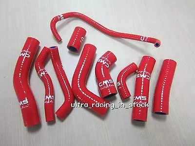 For Yamaha Yzf R6 2006-2007 Silicone Radiator Coolant 3-ply Hose Piping Red • $55.99