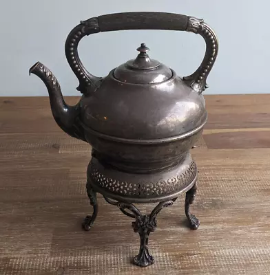 Meriden Silver Soldered Teapot Coffee Pot With Lids Antique Victorian X0268 • $39