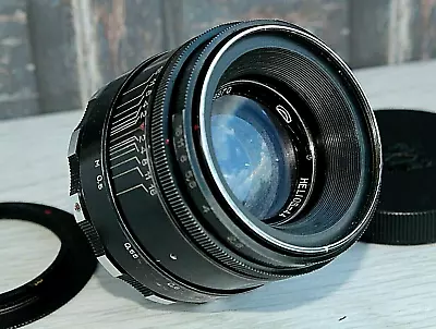Helios 44 (zebra) 2/58 Mm Soviet Lens + Ring M39/v42=adapter Nikon • $123.50