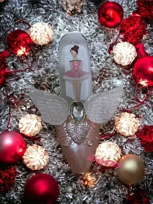 2023 Ballerina Nutcracker Inside Ballet Shoe Christmas Tree Ornament • $20