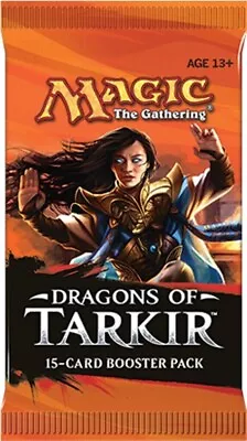 Magic The Gathering - Dragons Of Tarkir - Draft Booster Pack • $6.99