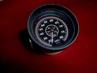 Boat Mph Speedometer Gauge 3 3/8 In. Teleflex.outboard.inboardjet Boat.ski Boat • $8