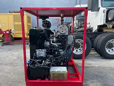 2019 Kubota V3800 Diesel Engine Power Unit With Control Panel Tier 4  170 HOURS! • $12000