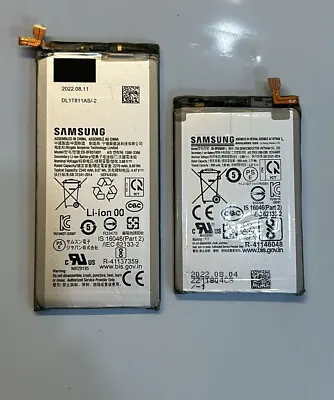 Genuine💯Samsung Galaxy Z Fold 4 Main Square Battery/Sub Long Battery/Full Set • £17.95