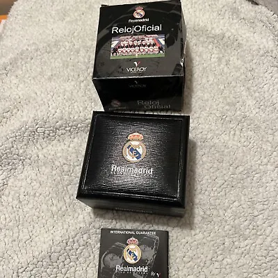 Vintage Real Madrid Watch Viceroy 2003 With Box - Sound Function - Not Working • $82.10