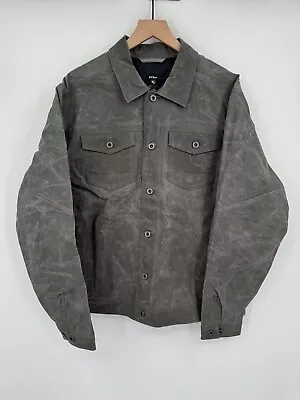NEW Kuhl The Outlaw Waxed Jacket Gun Metal Grey Mens Size XL • $95.99