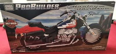 Mega Bloks Pro Builder Harley Davidson Softail - 1140pcs • $361.60