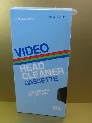 Realistic VHS Video Head Cleaner - Wet System • $9