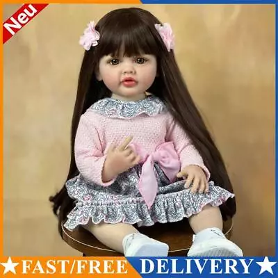 55cm Lifelike Baby Dolls 3D Skin Newborn Dolls Soft Body For Kids For Collection • £57.11